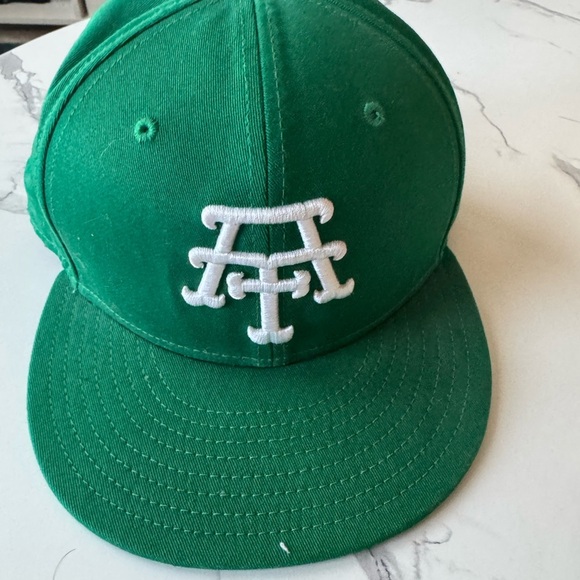 Amongst Friends Men Adult Hat 7.5 - Green w XIX on back - Picture 2 of 7